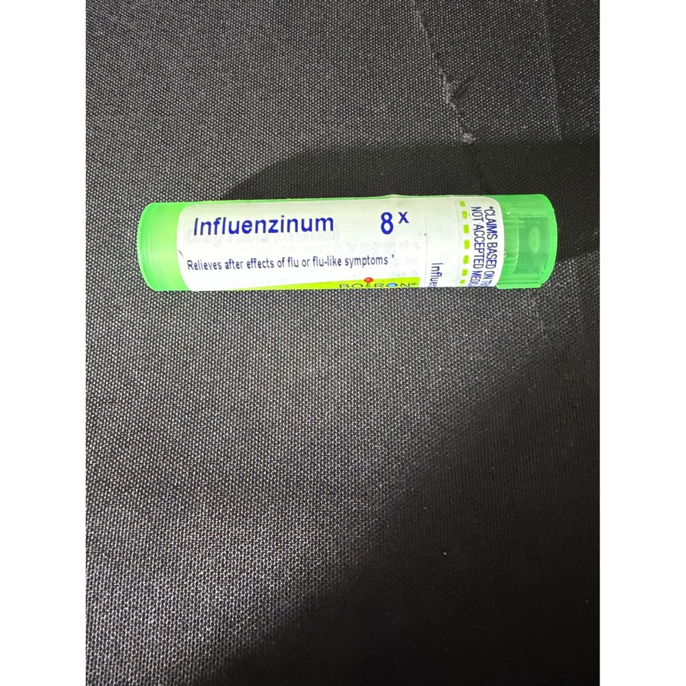 NEW Boiron Influenzinum 8X‎ Pellets 80ct Green New Homeopathic Flu Relief NDC